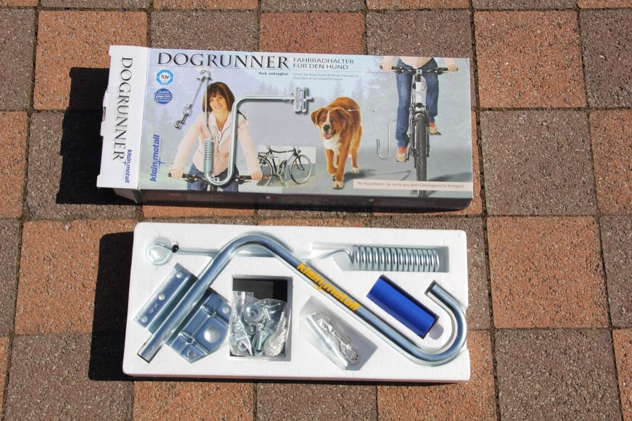 Verpackung Hunde Fahrrad Abstandshalter