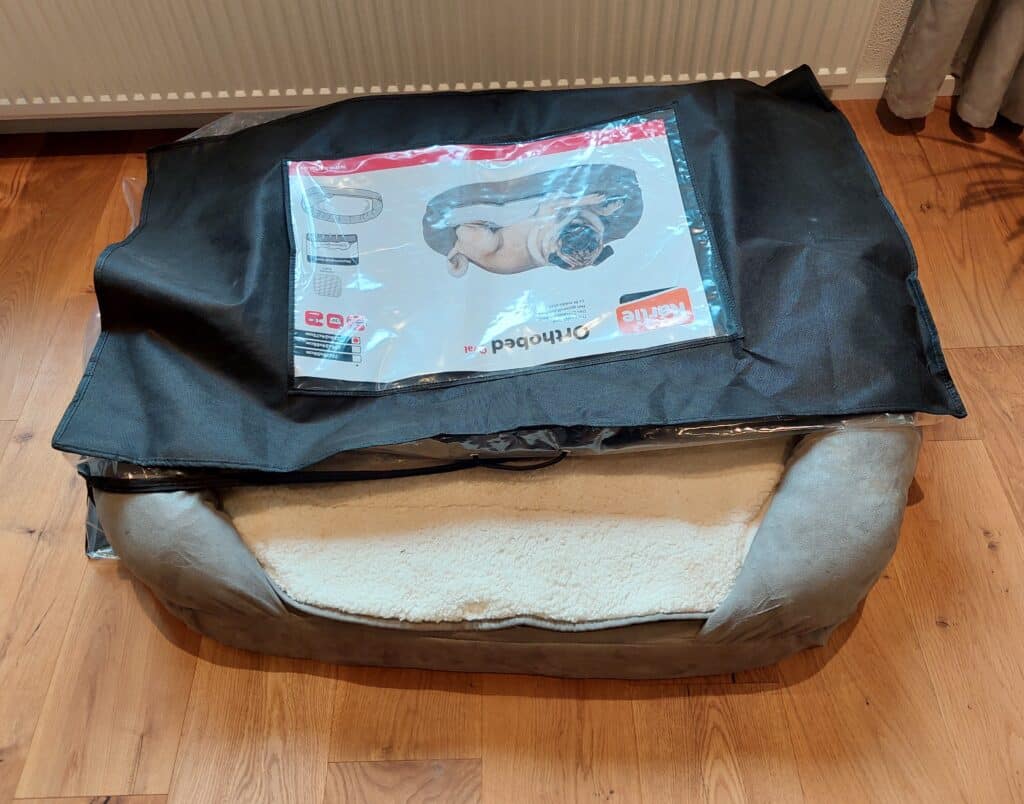 Karlie Hundebett Test Verpackung