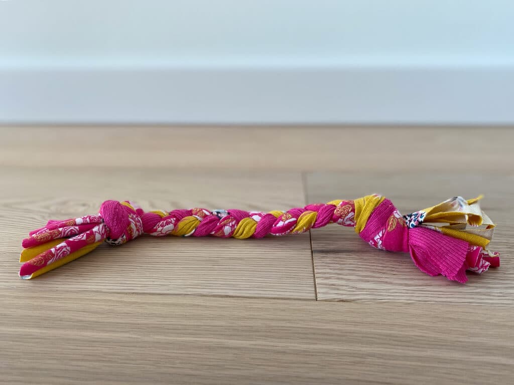 Zergel auf Holzboden