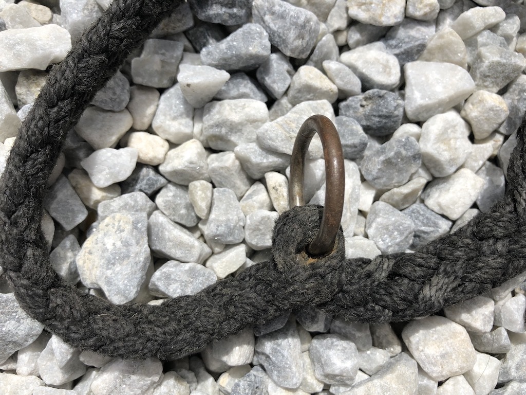 elropet, 4fach verstellbare Doppelleine mit rostigem Metallring